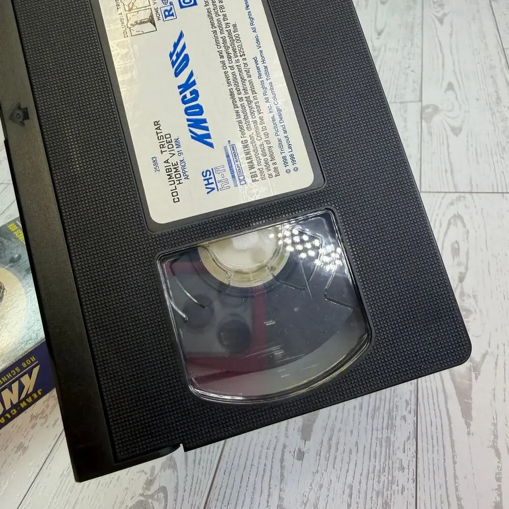 Knock Off VHS Tape 1998 Jean Claude Van Damme TriStar Pictures